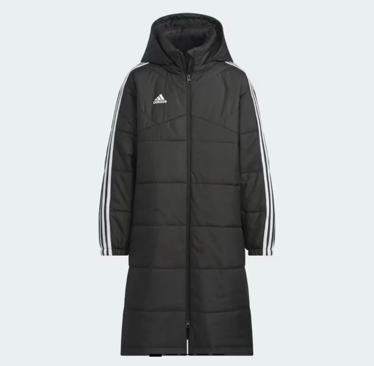 Adidas long down jacket