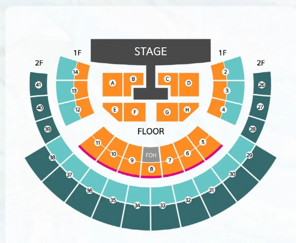 2025 윤하 앵콜 콘서트 2/15(토요일) 10구역 8열 연석