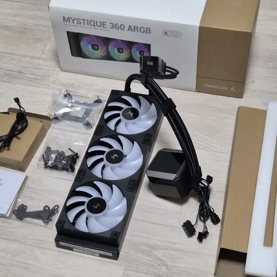 DEEPCOOL MYSTIQUE 360 ARGB (블랙)