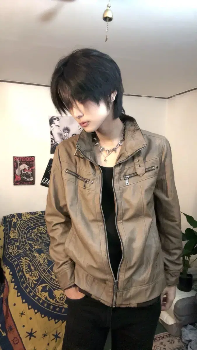 ZEPHYNES Vintage Overdamage Jacket