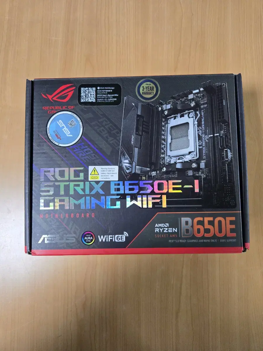 ASUS STRIX B650E-ITX 메인보드