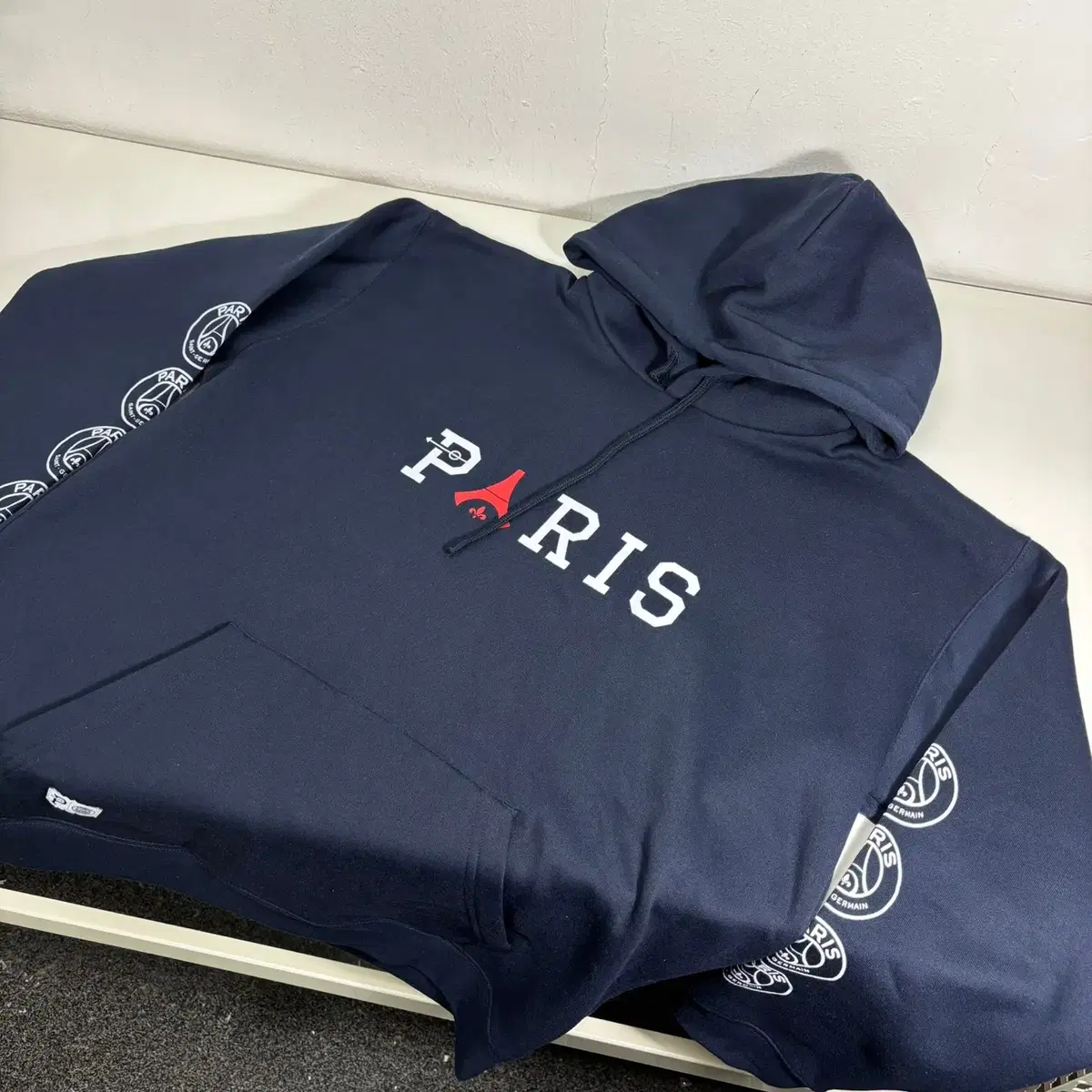 XL 오버더피치 X PSG 파리생제르망 네이비 후드티