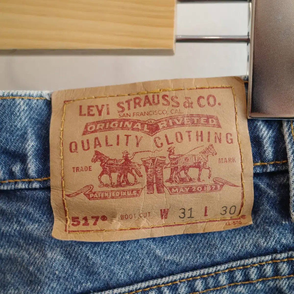 90s Levi's 517 리바이스 부츠컷 데님 (31인치)