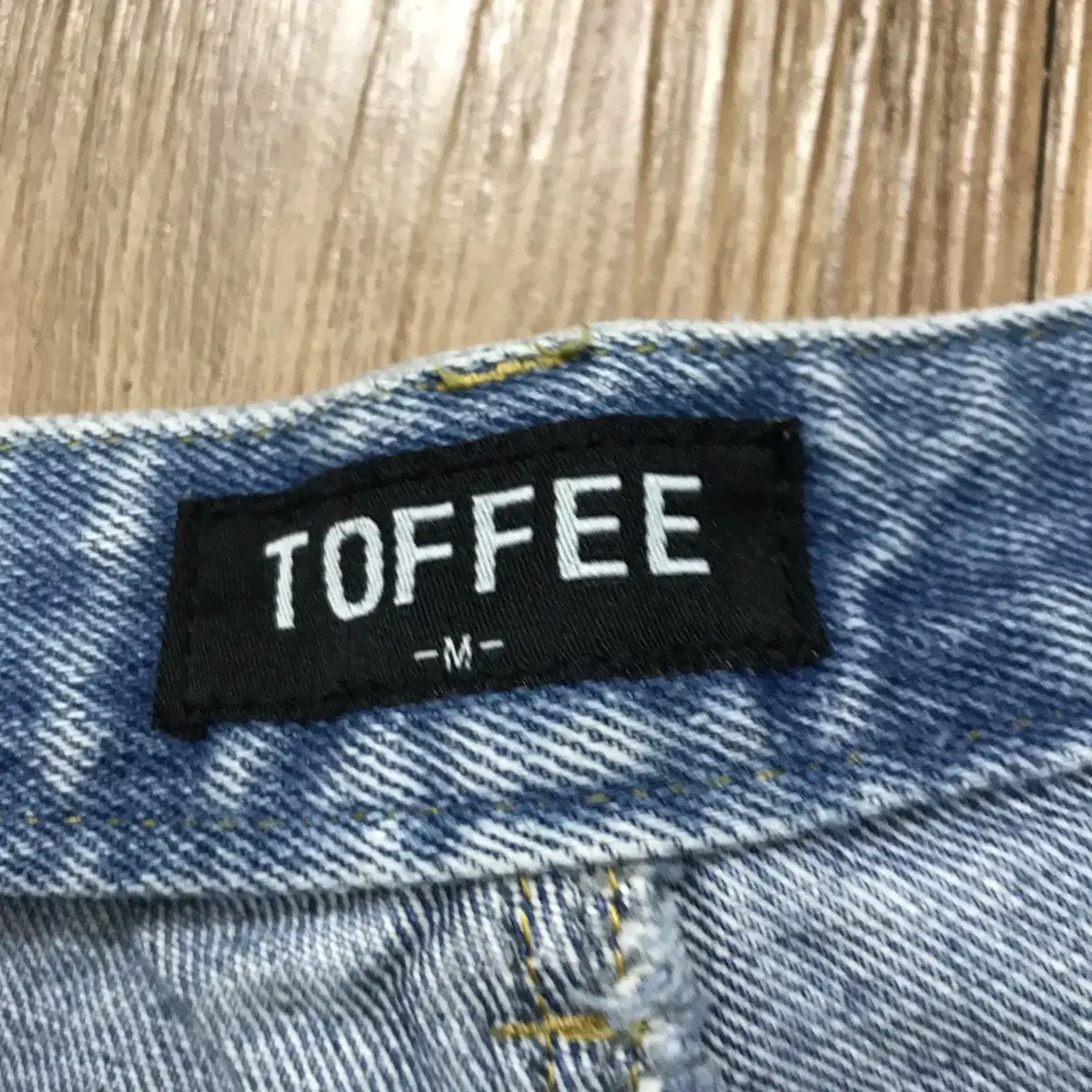 토피 TOFFEE 스트레이트 청바지 [M]