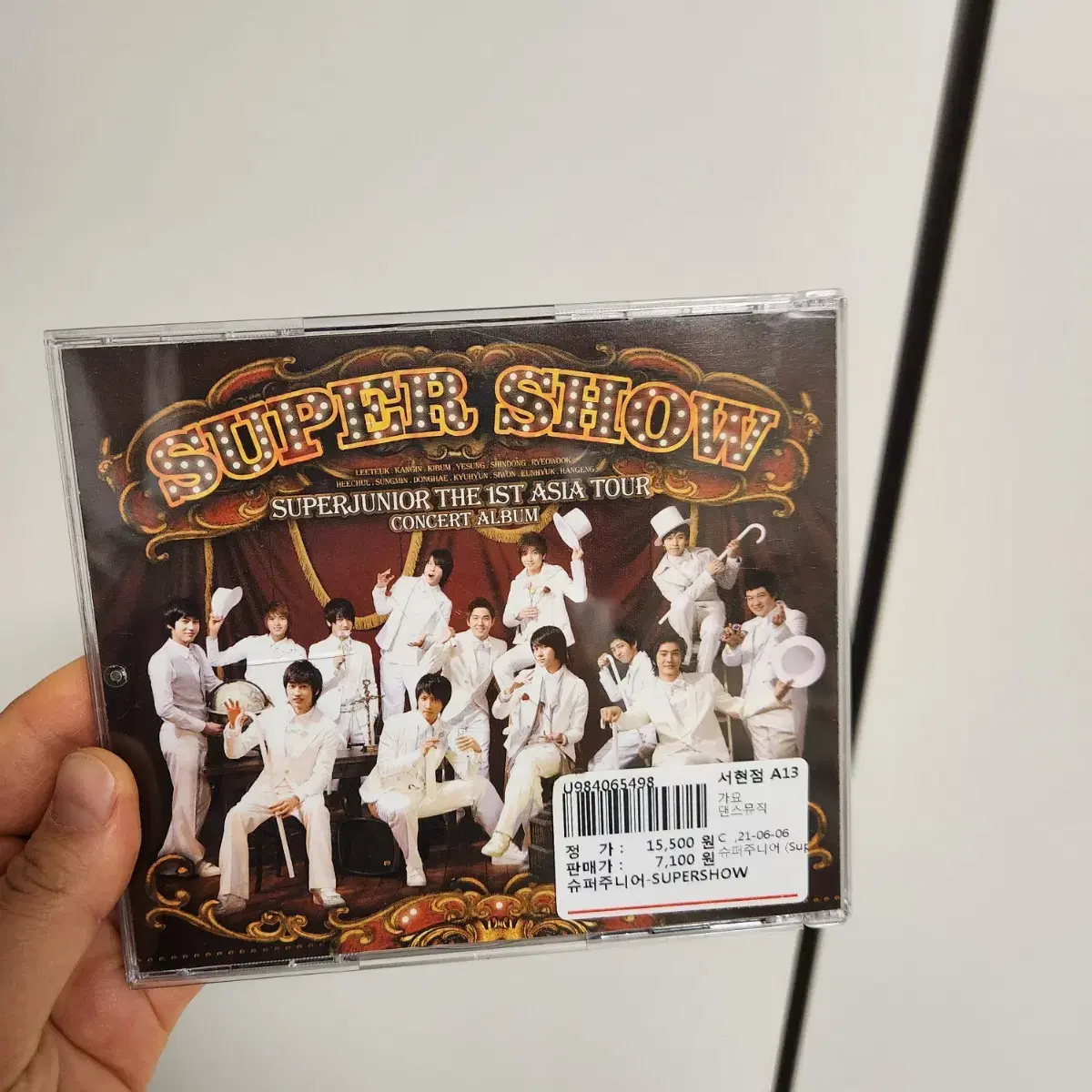 슈퍼주니어 앨범 예성 핑크매직 슈퍼쇼 dvd