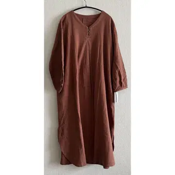 신상품 샨티샨티 튜닉 원피스 헤링본 자수 장식