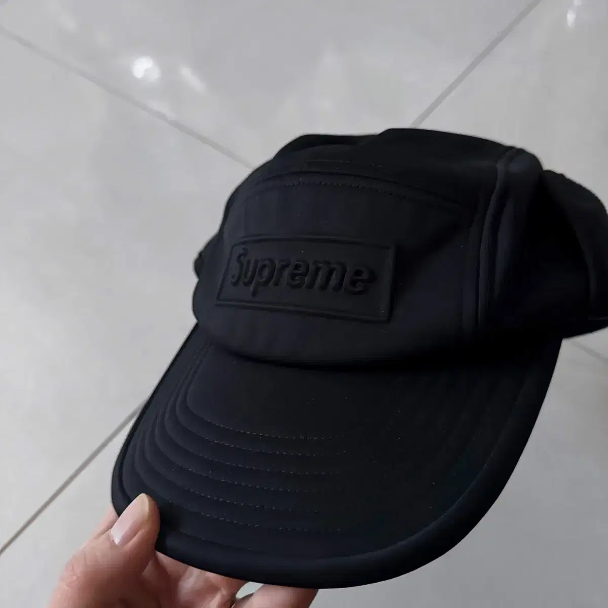 SUPREME 슈프림 윈드스토퍼 이어플랩 캠프 캡