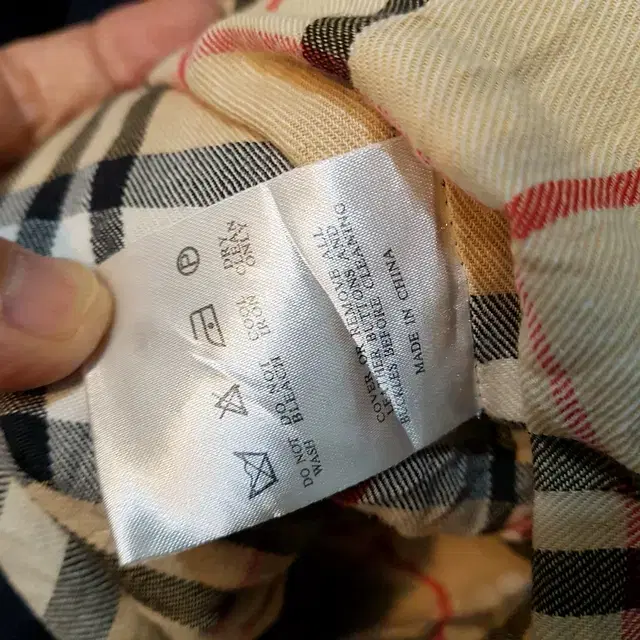 Burberry 버버리 런던 퀼팅 자켓 네이비