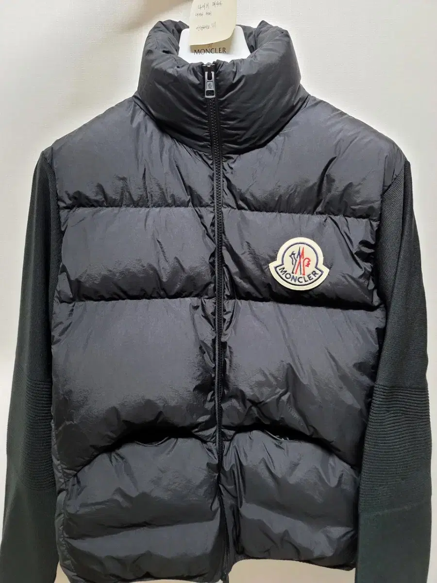 MONCLER 23FW Knit Cardigan Down Jacket Padding Black L (100-105)