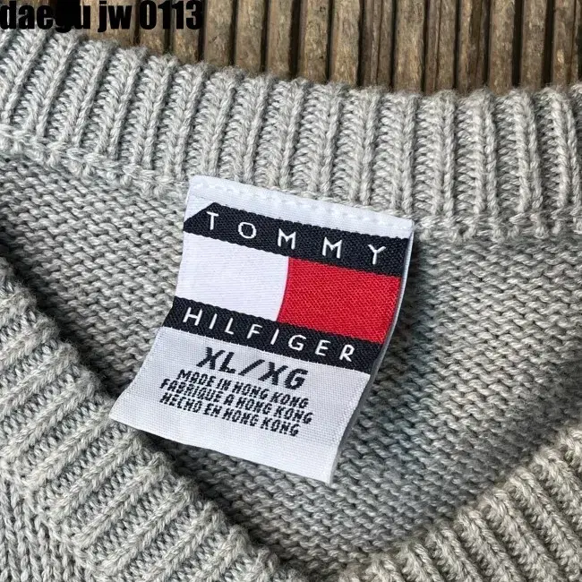 XL/XG TOMMY HILFIGER KNIT 타미힐피거 니트