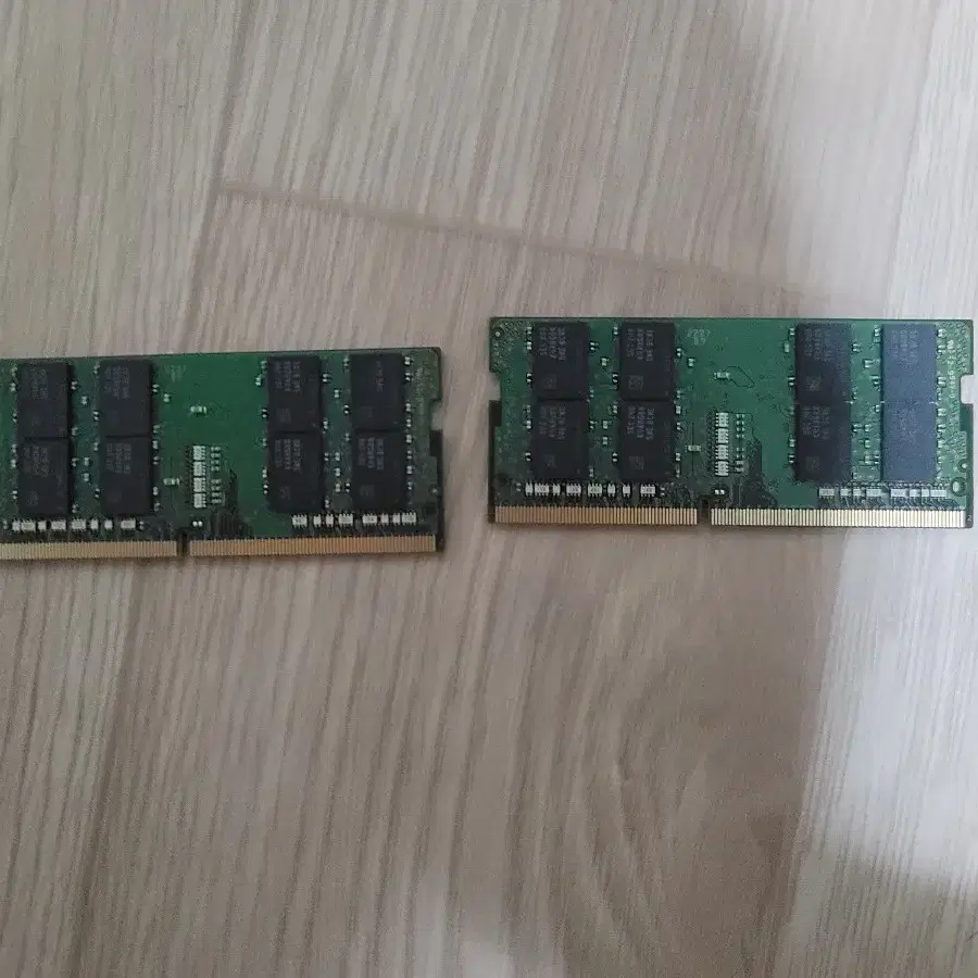 노트북용 양면 삼성 ddr4 16g 2개