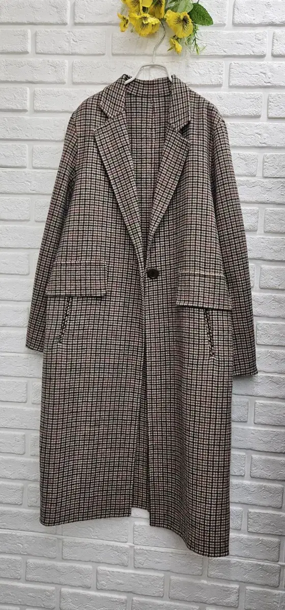 A2557  쏘울 체크코트(SO.WOOL)