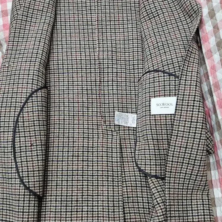 A2557  쏘울 체크코트(SO.WOOL)