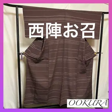 [일품 ]-니시진오소-크레이프 원단-연사-가로단 문양-