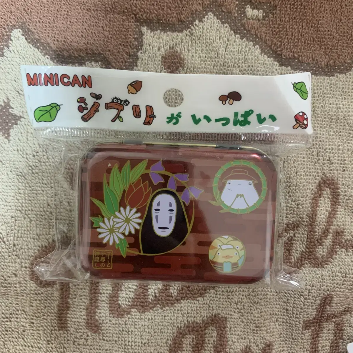 New genuine Japanese Kanashi tin case