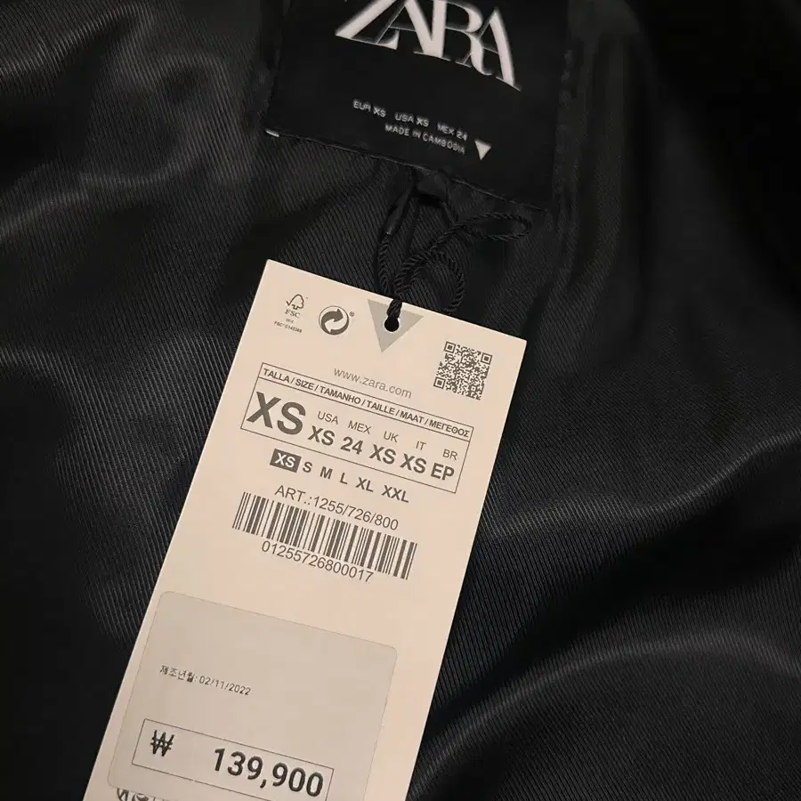 자라 레더 트렌치 코트 페이크레더 zara