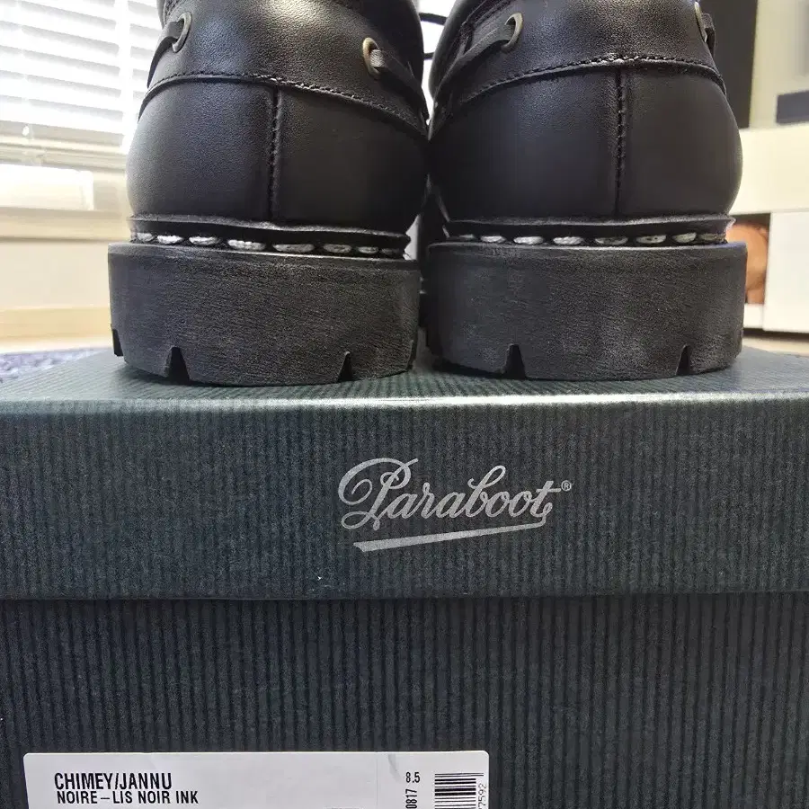 파라부트 치메이 PARABOOT CHIMEY 블랙 UK8.5