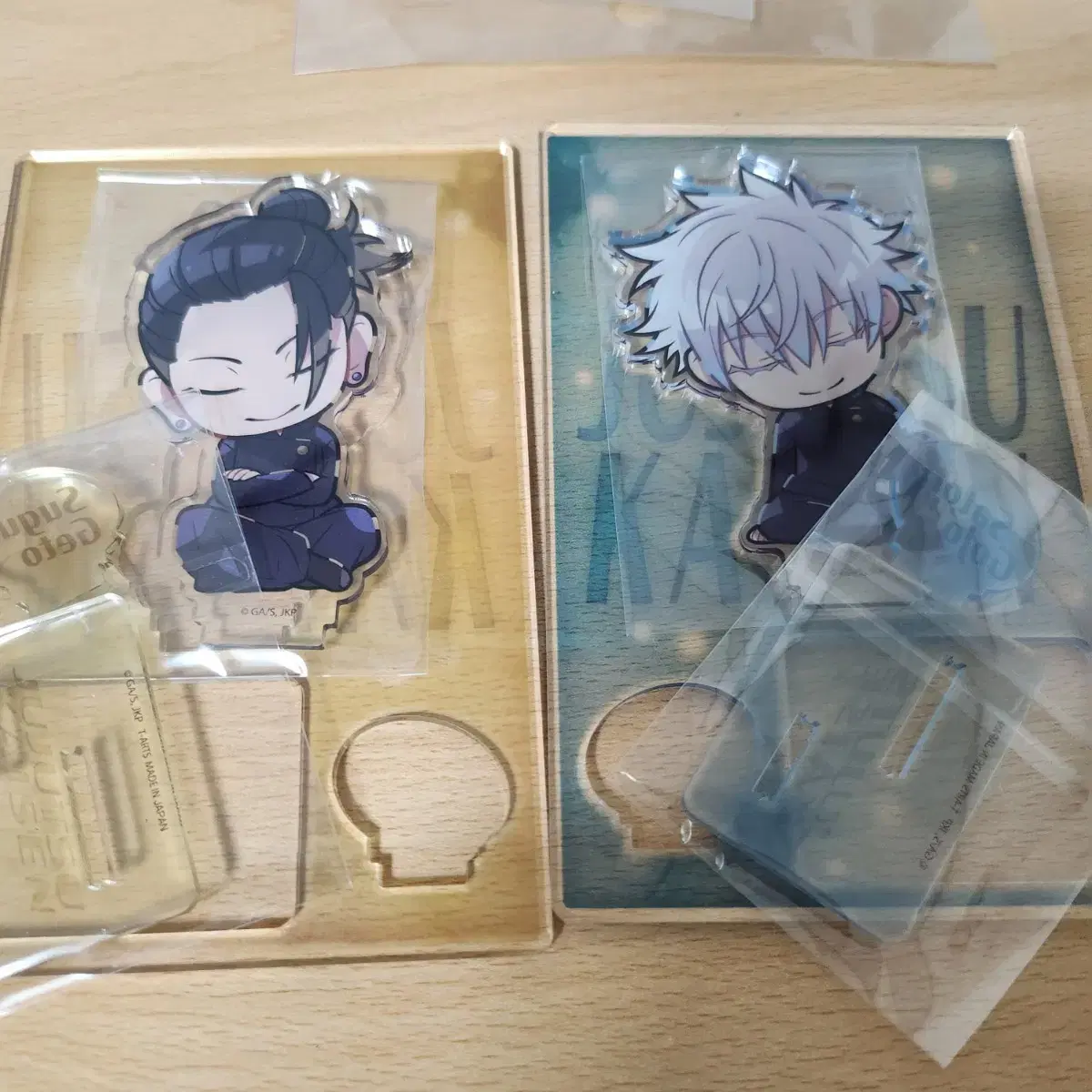 Zuu-shu-jeon, Eoreoke Kkung acrylic stand, Kojo Satoru, Getto Suguru