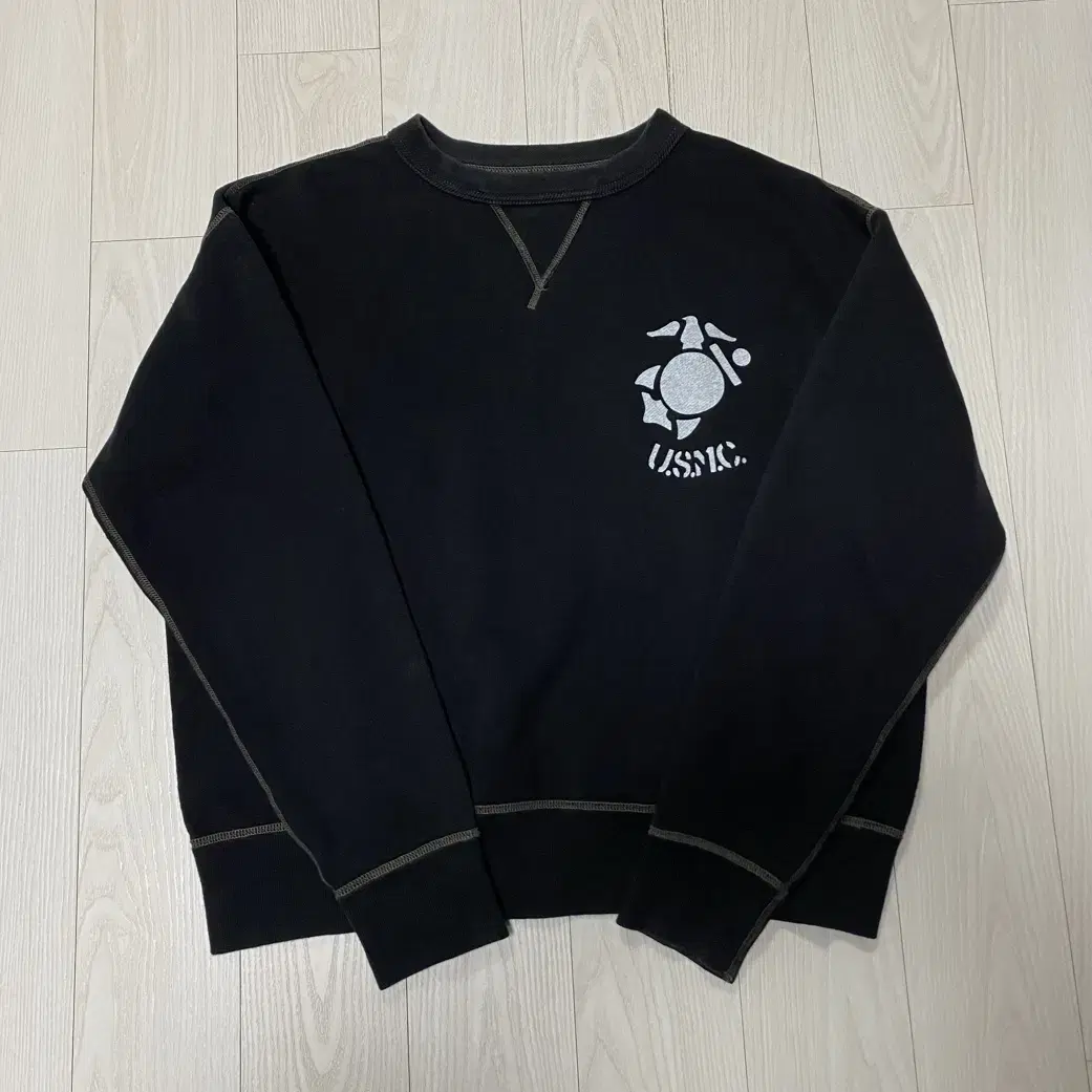 (XL) 구리맥 리얼맥코이 USMC 플랫시머 스웻