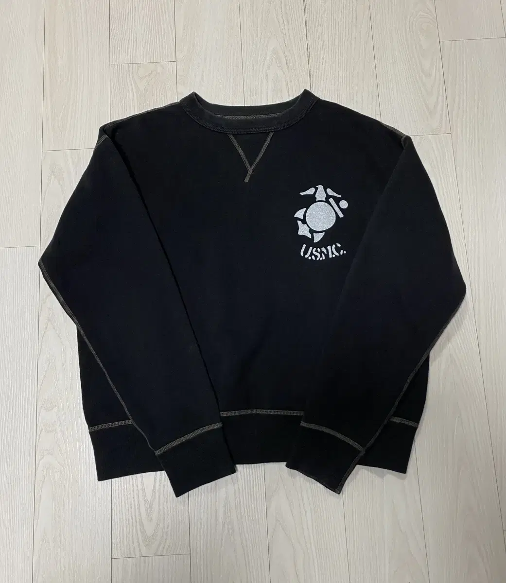 (XL) 구리맥 리얼맥코이 USMC 플랫시머 스웻