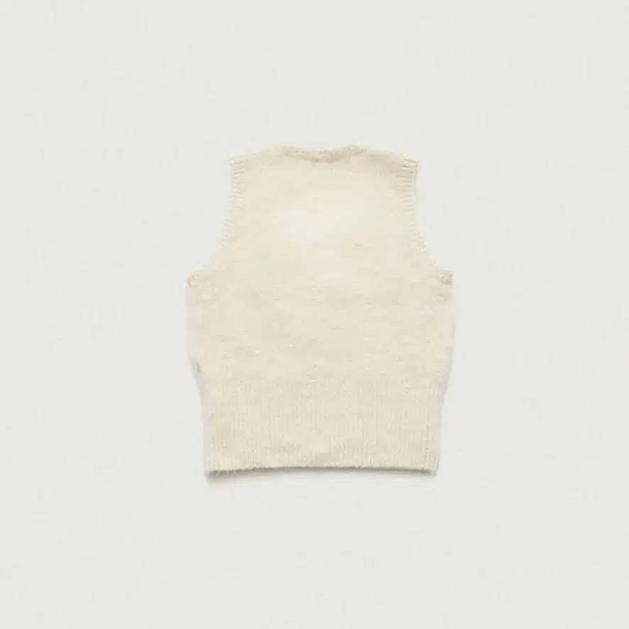 더바넷 알파카 니트 베스트  Alpaca U-Neck Knit Vest