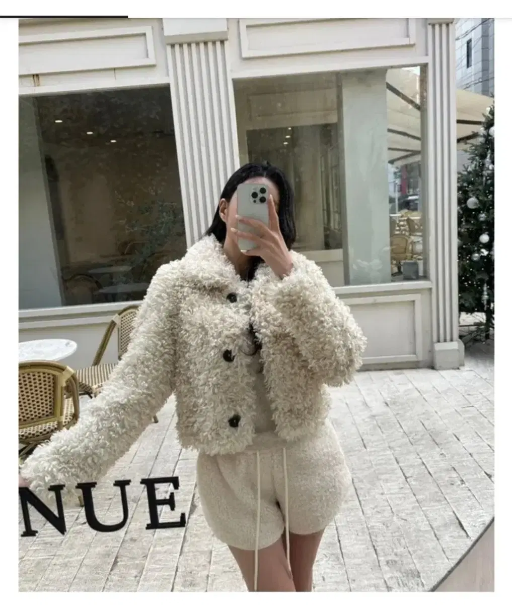 Teddy bear fleece kara jacket