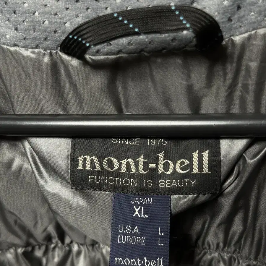 재팬 mont bell 몽벨 벤티스카 덕다운 패딩자켓 XL