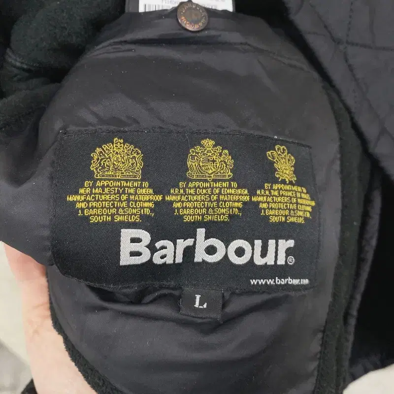 바버 BARBOUR 블린터 폴라 퀄팅 자켓 100 C00290