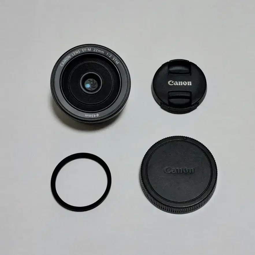 캐논 22mm F2 정품 블랙 단렌즈 S급 (M50 M100등)