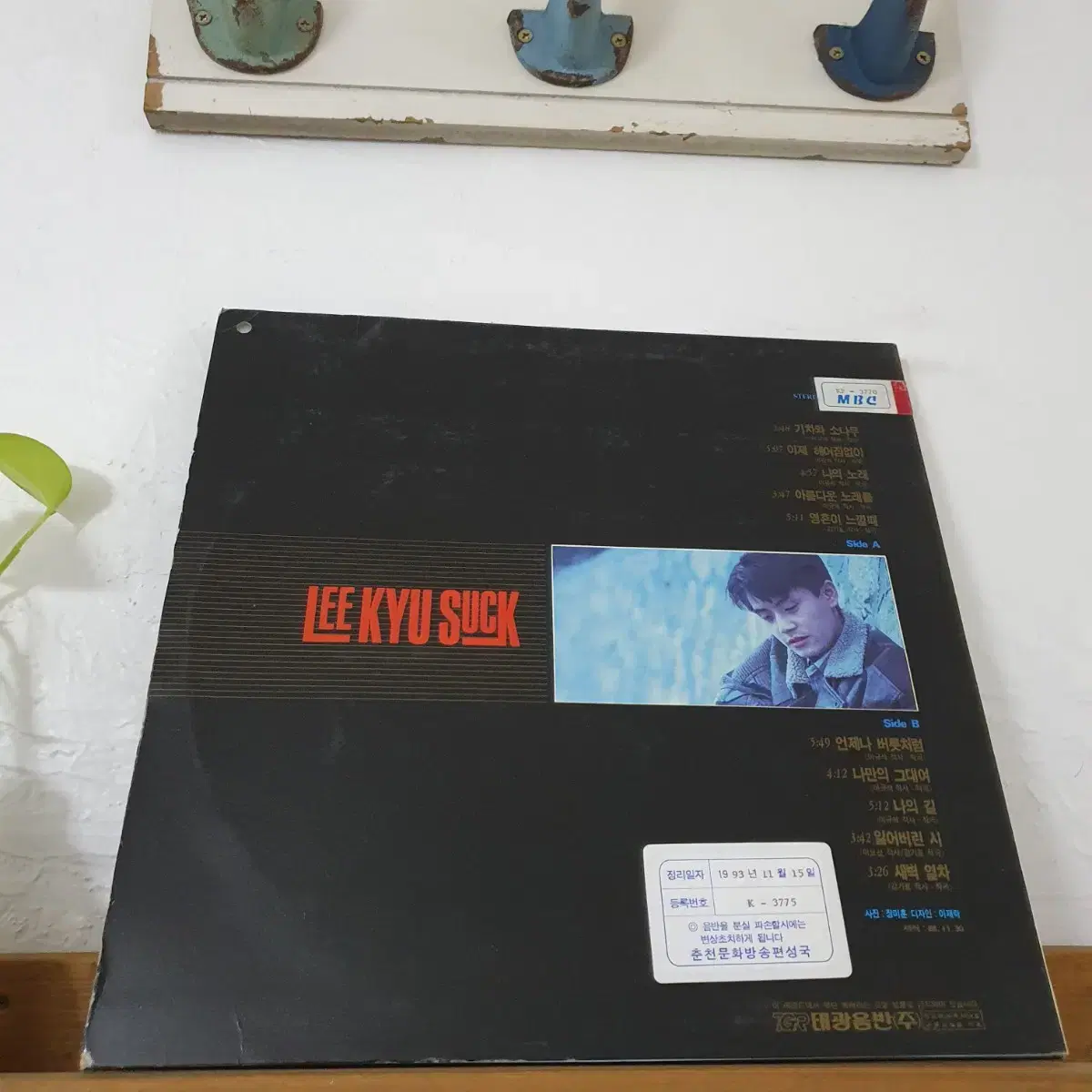 이규석1집 LP  1988    기차와소나무