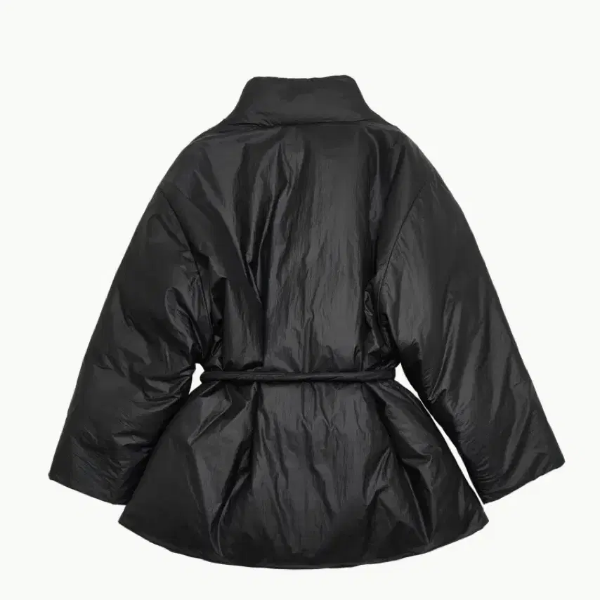 AMOMENTO DUVET SHAWL PUFFER BLACK