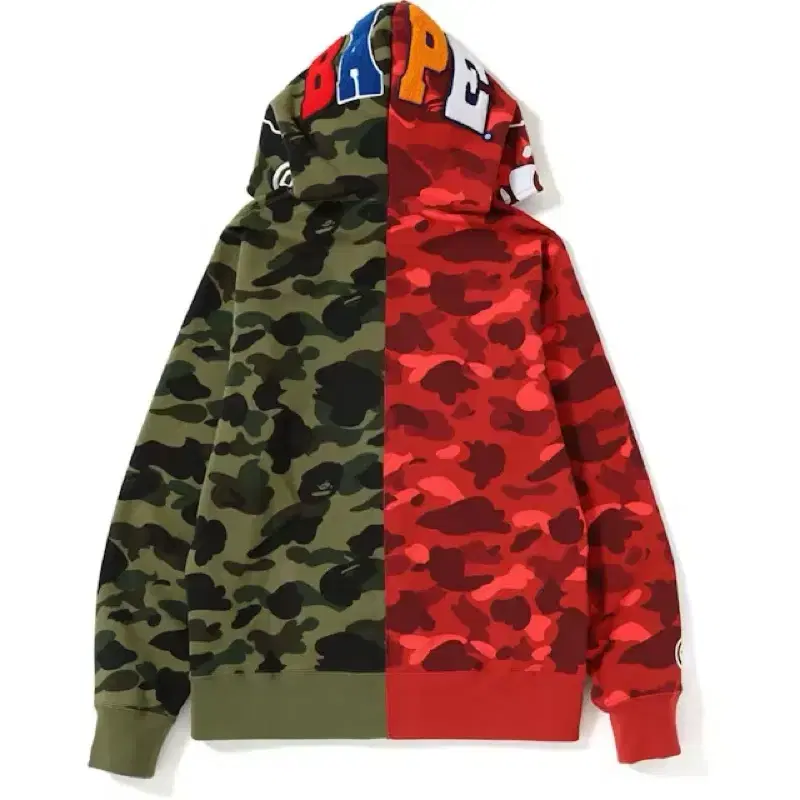 베이프 BAPE 1st x Color Camo 2nd Ape XL