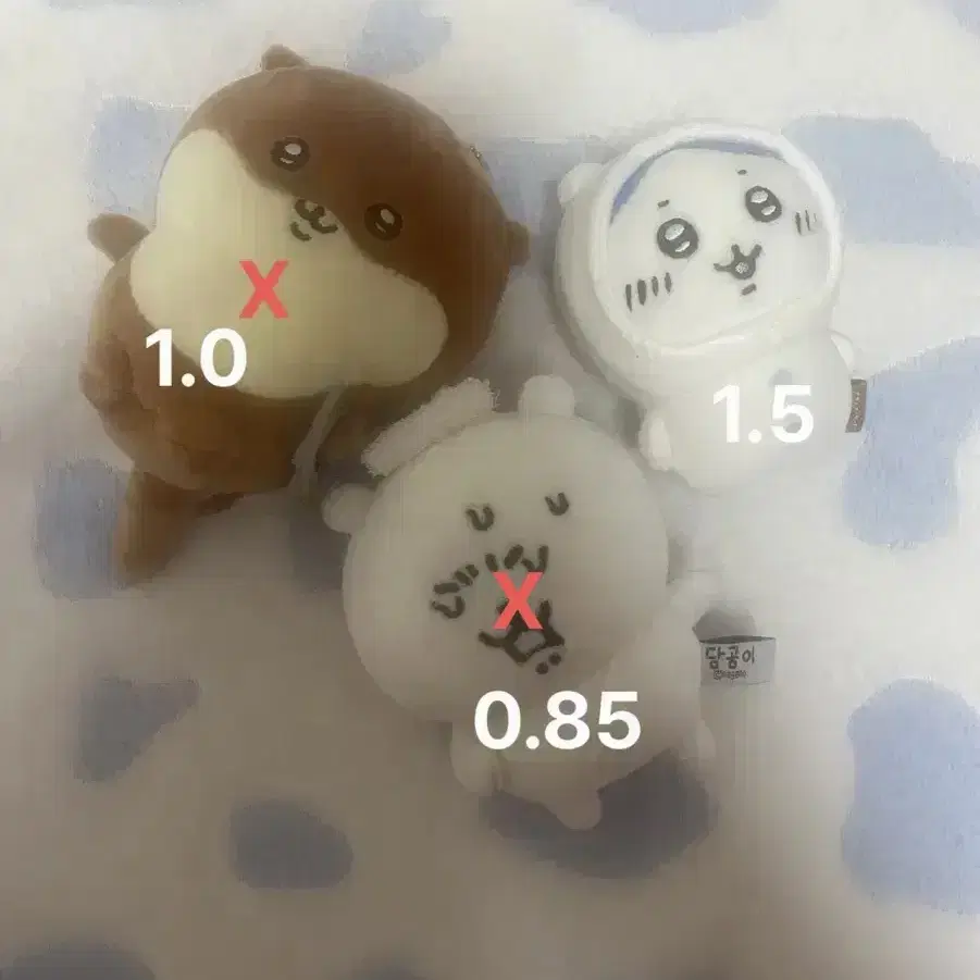 농담곰 치이카와 나가노 농담곰 먼작귀 하치와레 인형