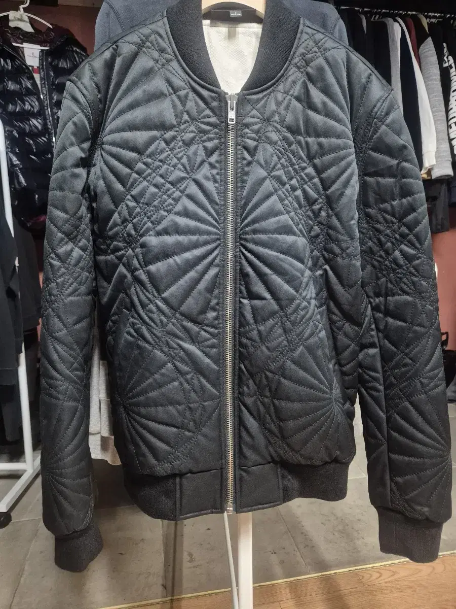 Black Scarf (Musinsa) Quilted Jacket