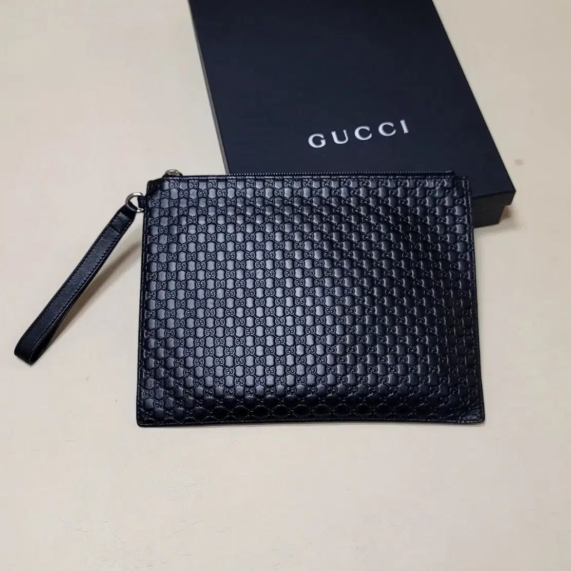 [정품] 구찌 GUCCI 마이크로시마 핸들 클러치