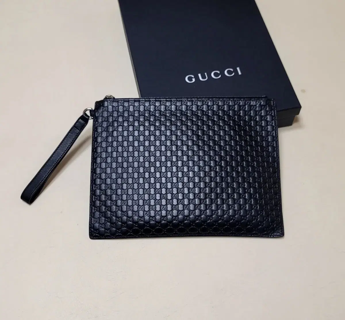 [정품] 구찌 GUCCI 마이크로시마 핸들 클러치