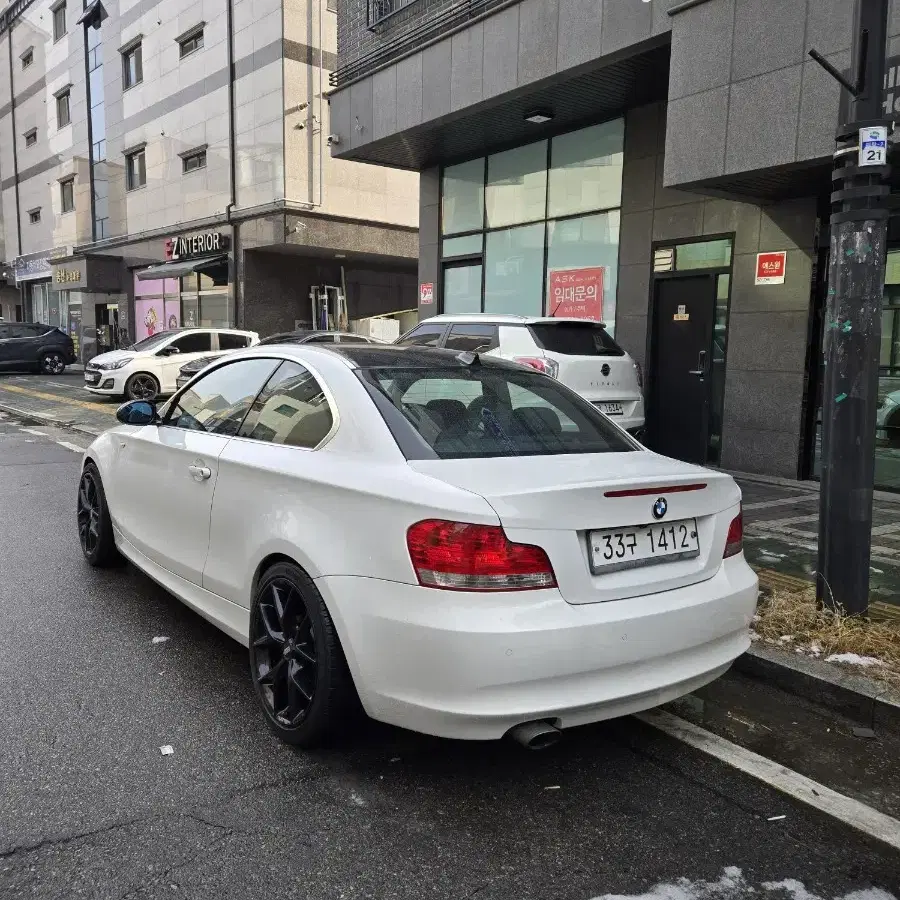 e82 120D 카라반과 대차원합니다.