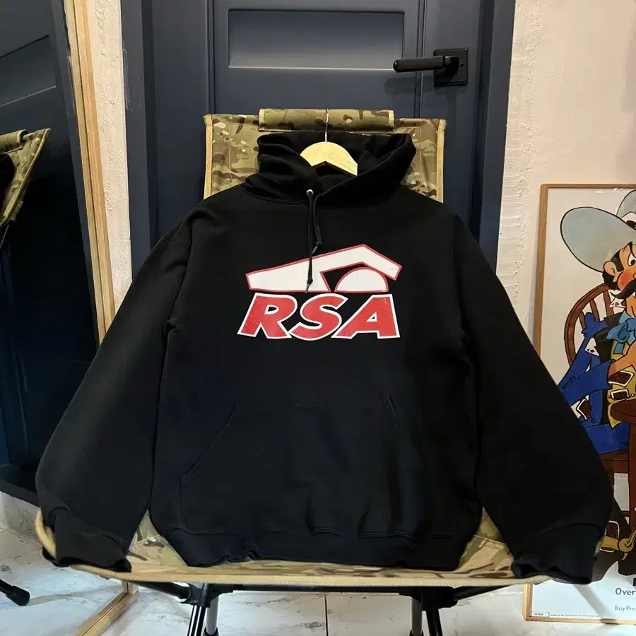 1990/00s VINTAGE RSA HOODIE 빈티지후드티