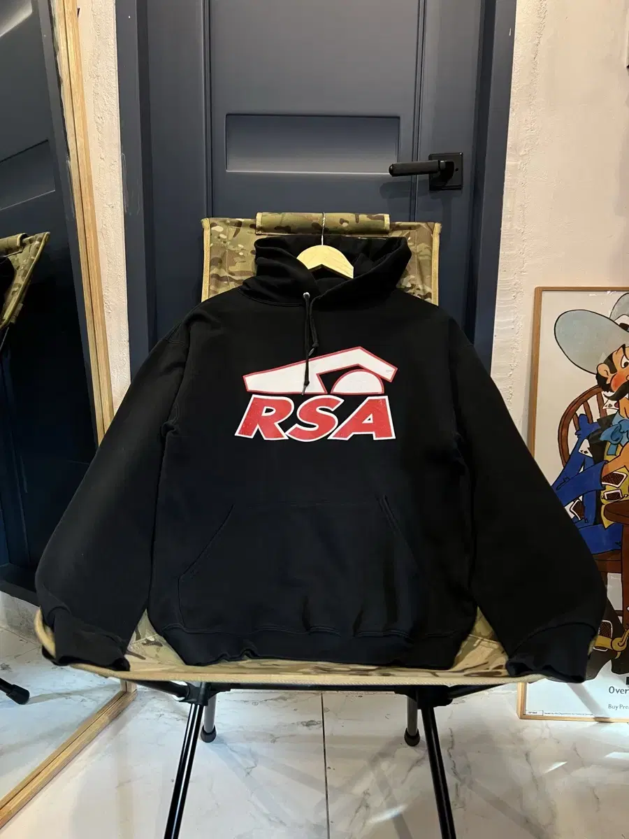 1990/00s VINTAGE RSA HOODIE 빈티지후드티