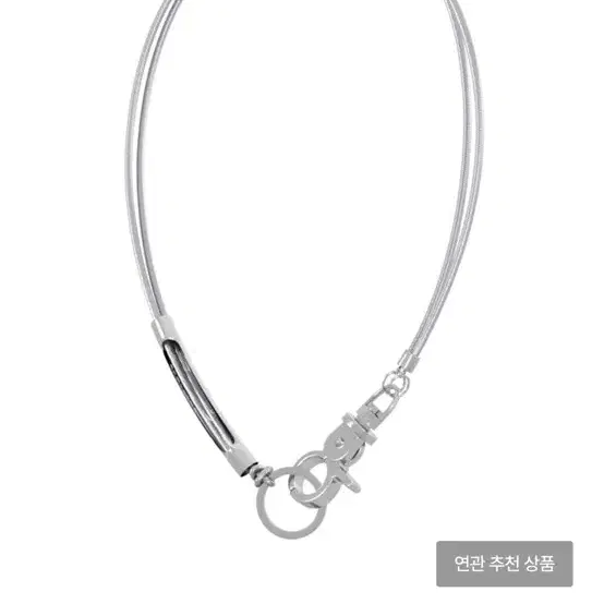 세이지가세이지 glossy silver 실버 목걸이