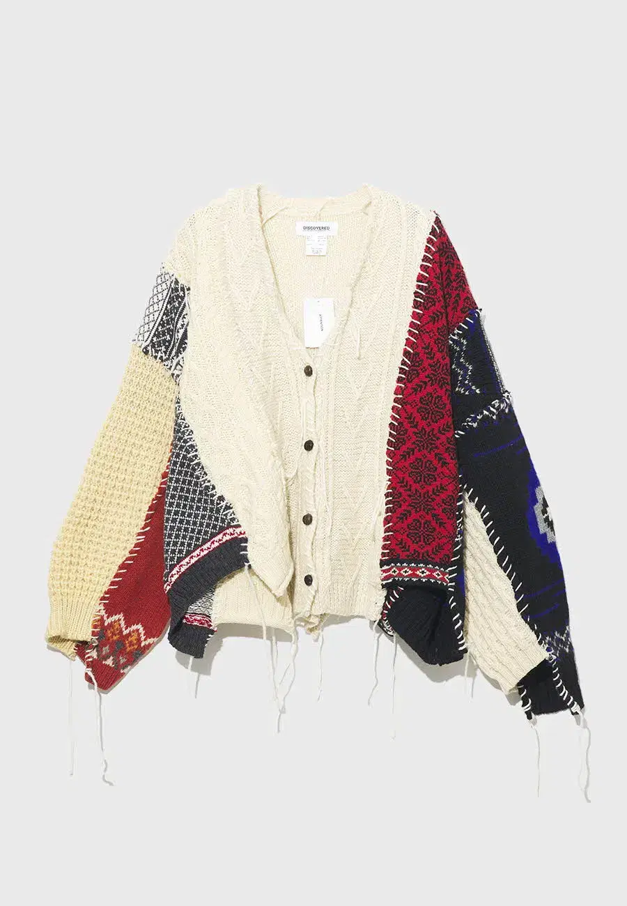 DISCOVERED knit cardigan