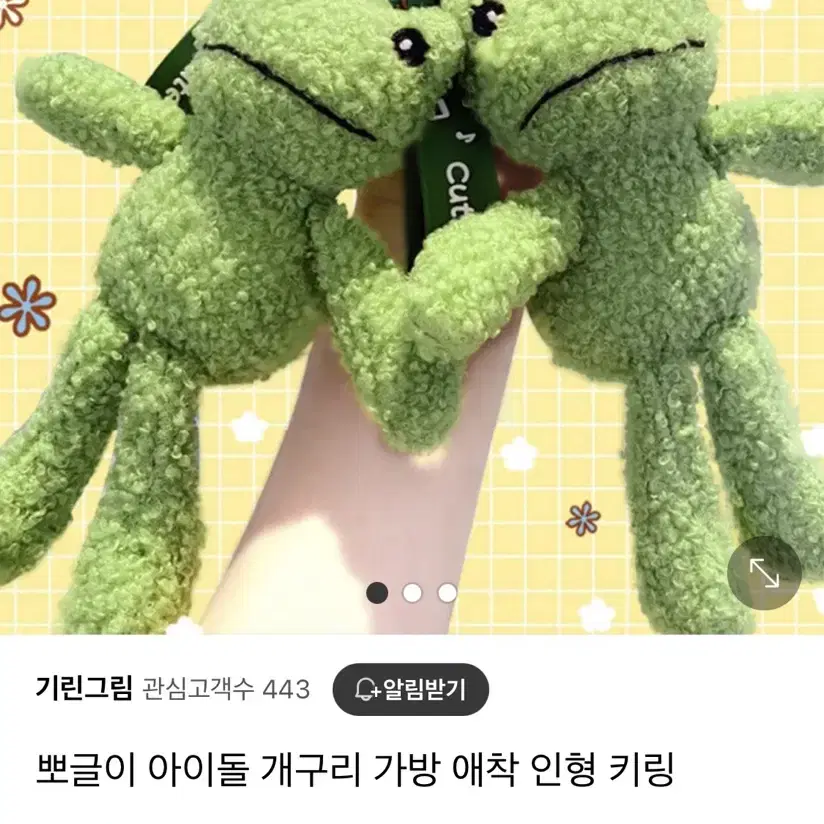 뉴진스하니 개구리인형