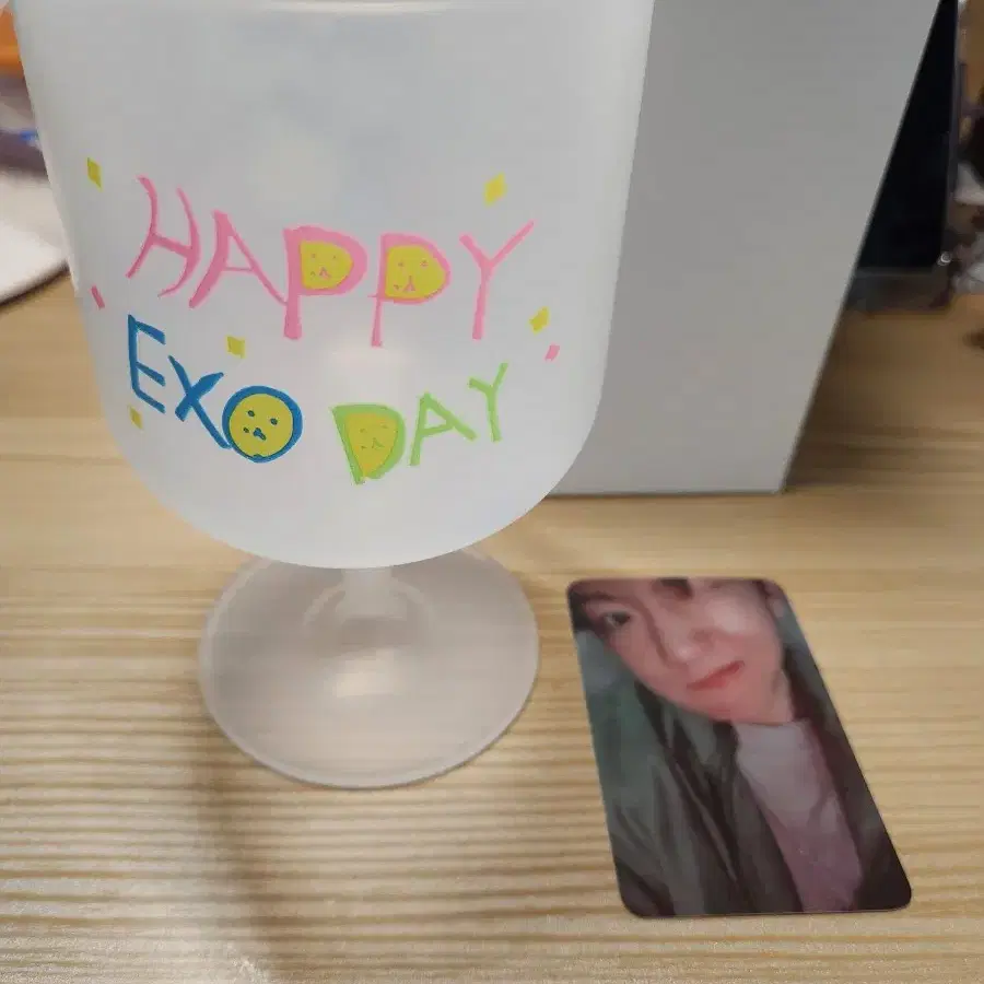 DIY Plastic Wine Cup set 백현 버전