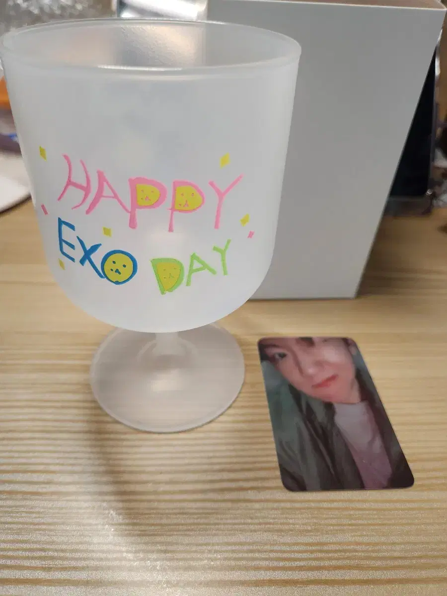 DIY Plastic Wine Cup set 백현 버전