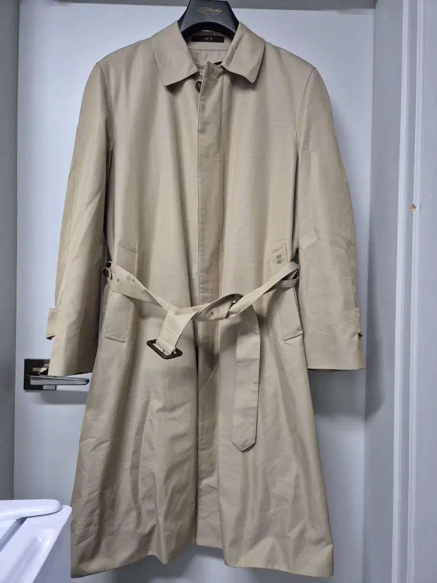 Genuine Daks trench coat lining cashmere