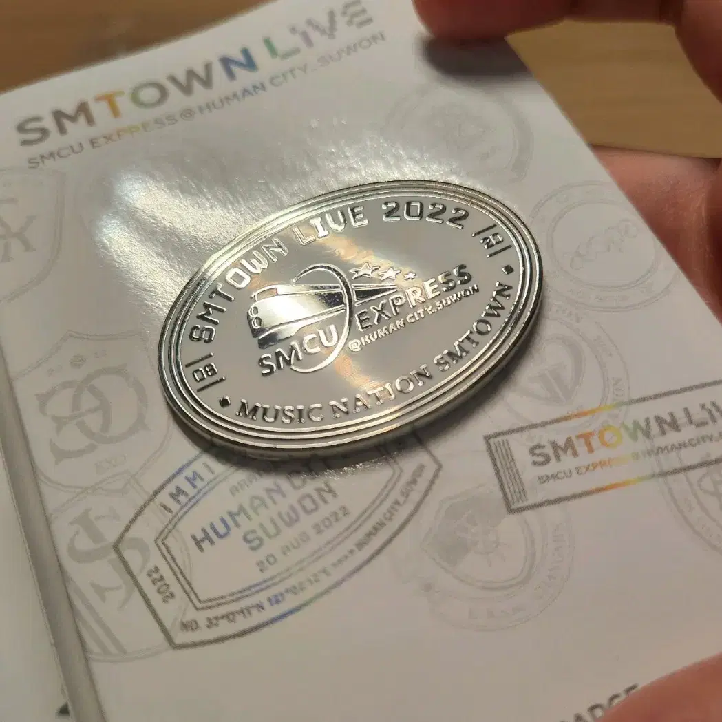 엑소 디오 smcu invitation badge set 판매