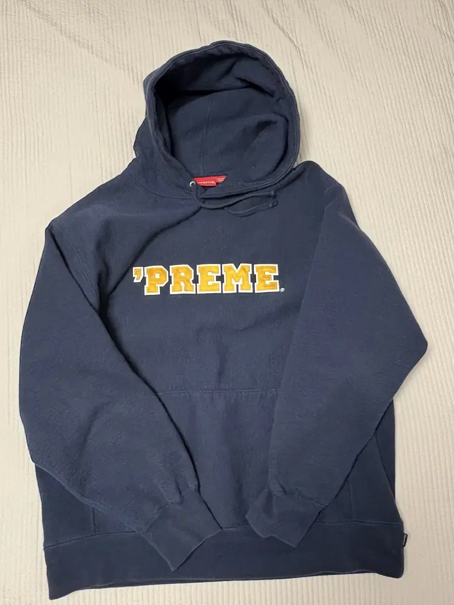 슈프림 22fw preme 후드 L