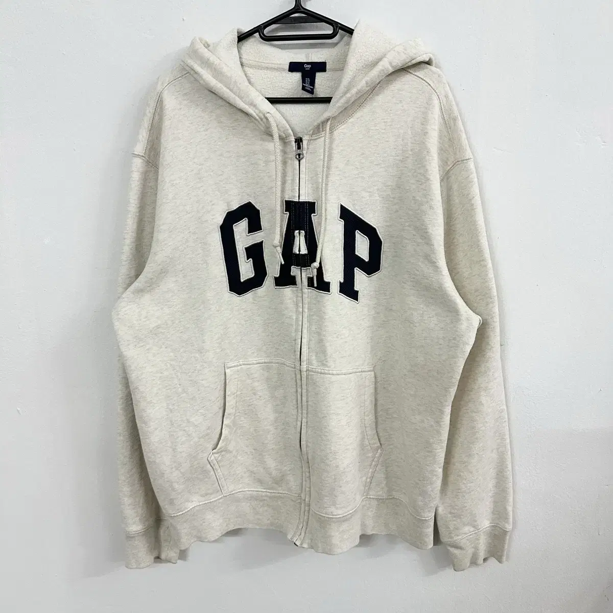 (L) GAP 갭 그레이 후드 집업