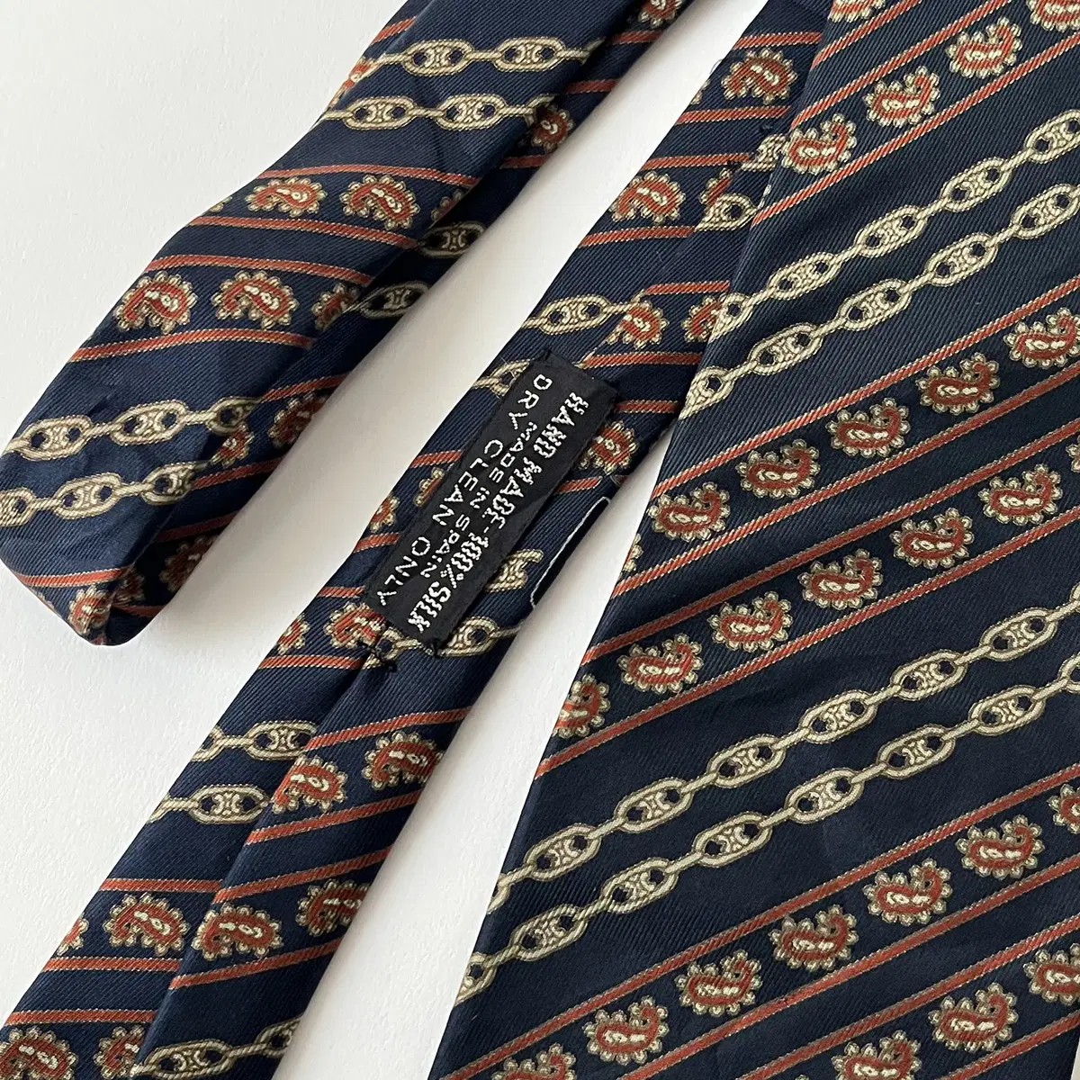 CELINE 90's silk100% Tie (made in Spain)