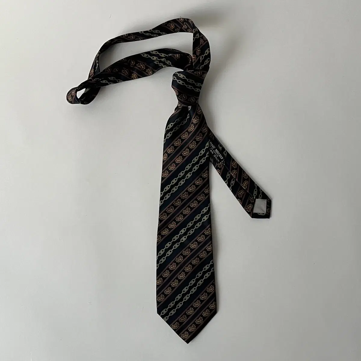 CELINE 90's silk100% Tie (made in Spain)